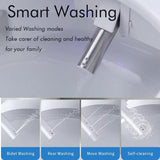 ANGELES HOME Smart Bidet Toilet with Heated Seat and LED Display