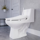 ANZZI Dive Smart Electric Bidet Toilet Seat with Remote Control and Heated Seat