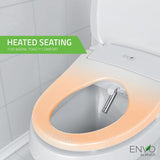 ANZZI Dive Smart Electric Bidet Toilet Seat with Remote Control and Heated Seat