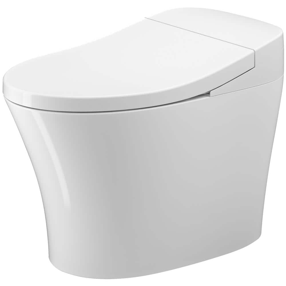 ANZZI ENVO Shroud 1.28 GPF Smart Bidet Toilet with Auto Flush and Heated Seat