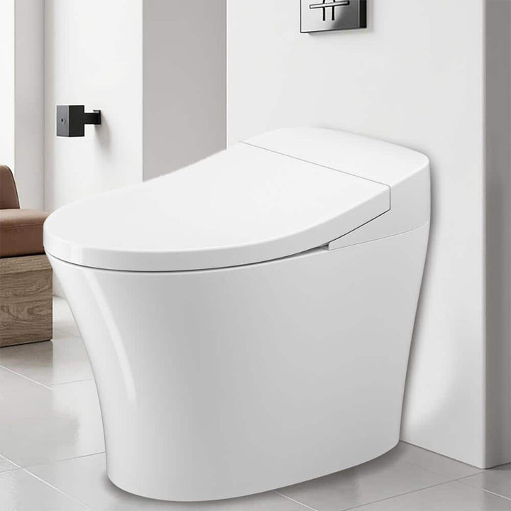 ANZZI ENVO Shroud 1.28 GPF Smart Bidet Toilet with Auto Flush and Heated Seat