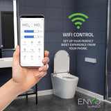 ANZZI ENVO Resonance Smart Bidet Toilet with Auto Functions & WiFi