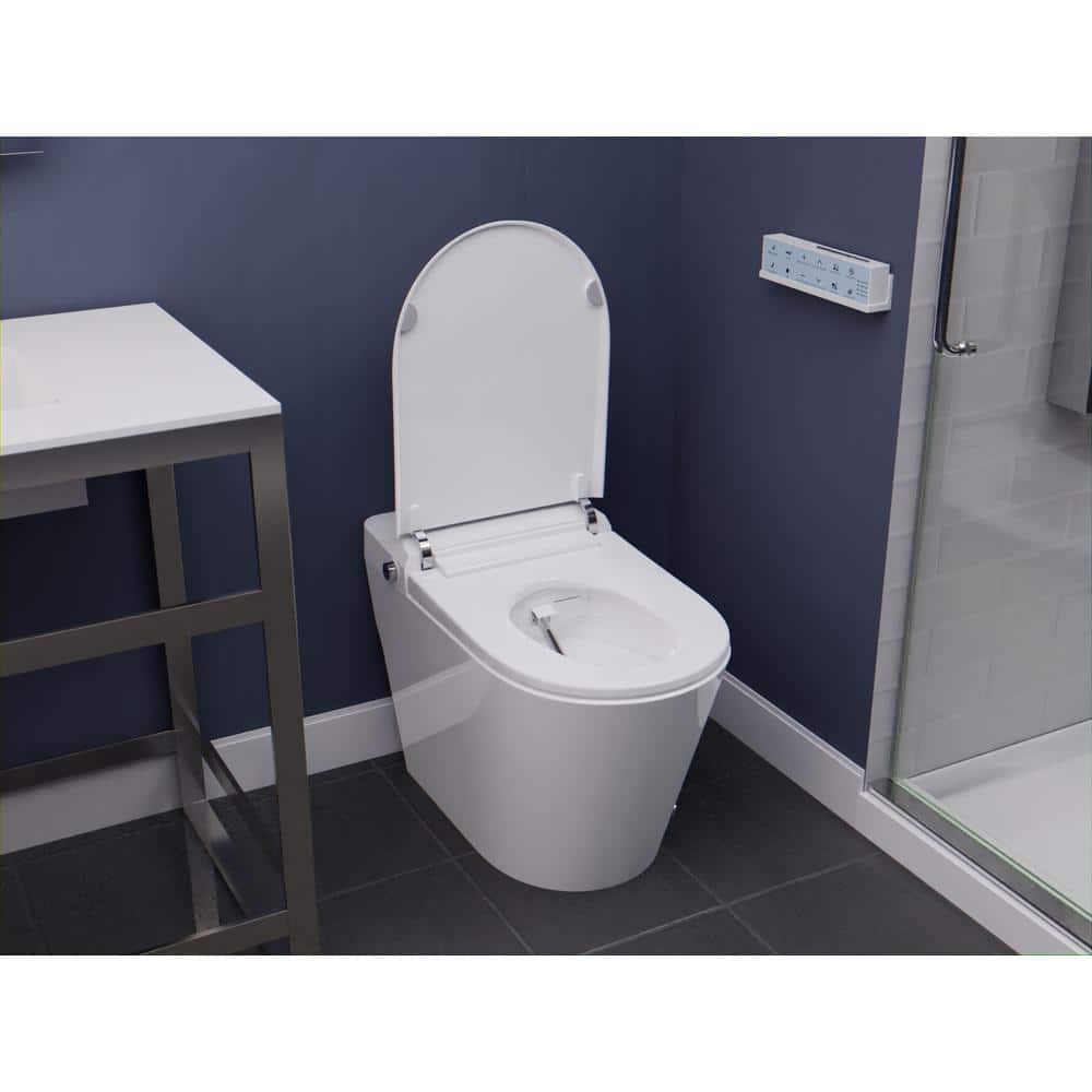 ANZZI ENVO Echo 1.28 GPF Smart Bidet Toilet with Heated Seat