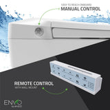 ANZZI ENVO Echo 1.28 GPF Smart Bidet Toilet with Heated Seat
