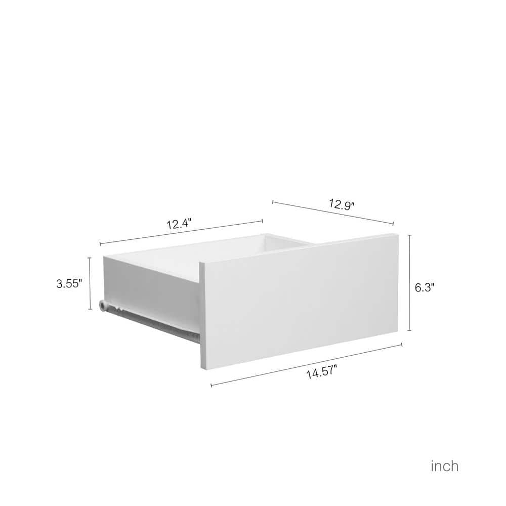 Aoibox 43-in. W x 15-in. D x 74-in. H White MDF Ready to Assemble Floor Kitchen Pantry Cabinet with Doors Shelves & Drawers