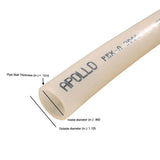 Apollo 1 in. x 5 ft. White PEX-A Expansion Pipe
