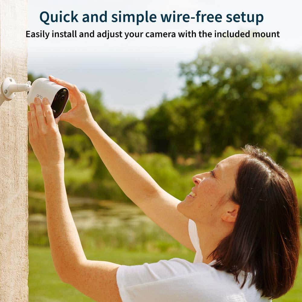 Arlo Pro 5S 2K Wireless Single Cam, White