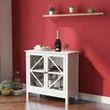 31.5 in. W x 14.37 in. D x 29.92 in. H in White MDF Assemble Pantry Upper Diagonal Kitchen Cabinet for Kitchen