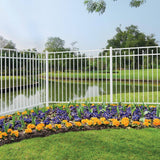 Barrette Outdoor Living Natural Reflections Standard-Duty 2 in. x 2 in. x 6-7/8 ft. White Aluminum Fence Corner Post
