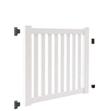 Barrette Outdoor Living Colorado 5 ft. W x 4 ft. H White Vinyl Un-Assembled Fence Gate