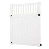 Barrette Outdoor Living Missouri 5 ft. x 6 ft. White Vinyl Fence Gate