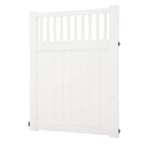 Barrette Outdoor Living Missouri 5 ft. x 6 ft. White Vinyl Fence Gate