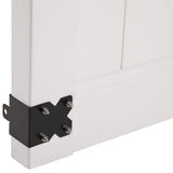 Barrette Outdoor Living Missouri 5 ft. x 6 ft. White Vinyl Fence Gate