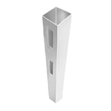 Veranda 5 in. x 5 in. x 5 ft. Vinyl White Ranch 2-Rail End Fence Post