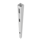 Barrette Outdoor Living Vinyl End Post: Horizontal Privacy Fence, White