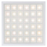 BEYOND LED TECHNOLOGY Designer Troffers Pixel Square Series 2 ft.x 2 ft. 5000 Lumens Integrated LED Flat Panel Light at 40-Watt 4000K (6-Pack)