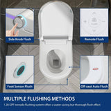 Unbranded 1.28 GPF Smart Bidet Toilet with Heated Seat