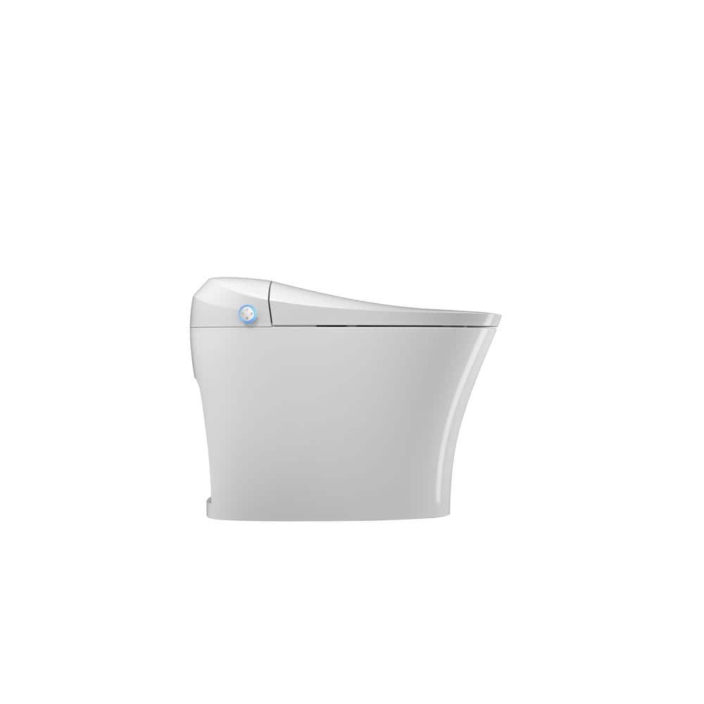 Castellousa New York Simple Plus Elongated Bidet Toilet with Adjustable Sprayer & Soft-Close