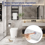 FUFU&GAGA Smart Bidet Toilet 1.28 GPF White with Auto Features & Heated Seat