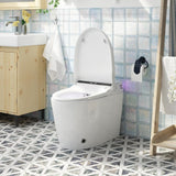 FUFU&GAGA Elongated Smart Bidet Toilet with Foot Sensing and Heated Seat