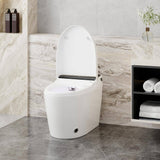 FUFU&GAGA Elongated Smart Bidet Toilet with Auto Open/Flush and Heated Seat
