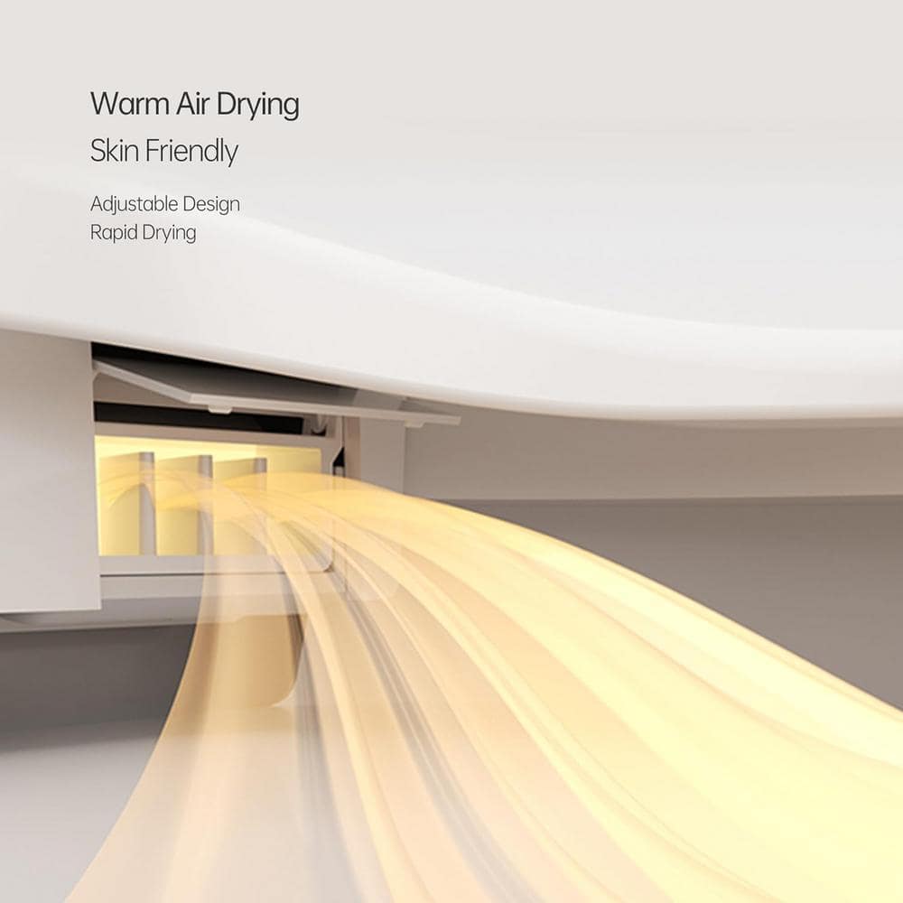 Smart Elongated Bidet Toilet with Adjustable Sprayer, Deodorizing, and Soft Close