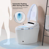 Unbranded Smart Bidet Toilet with Remote Control and Deodorizing Features - White