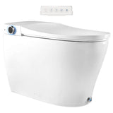 BIDETMATE 6000 Intelligent Elongated Bidet Toilet with Heated Water and Auto-Flush