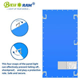 Bieuoram 2 ft. x 4 ft. 7800 Lumens Integrated LED Panel Light, 5000K White Color (16-Pack)