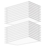 Bieuoram 2 ft. x 4 ft. 7800 Lumens Integrated LED Panel Light, 5000K White Color (20 Pack)