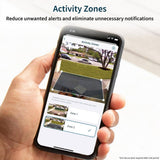 Arlo Video Doorbell 2K (2nd Gen) Wired/Wireless Smart Video Doorbell Camera with Head-To-Toe View and Night Vision - White