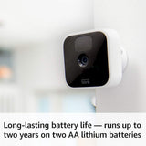 Blink Indoor Wireless, HD Security Camera With 2-Year Battery Life, Motion Detection and 2-Way Audio 3 Camera Kit