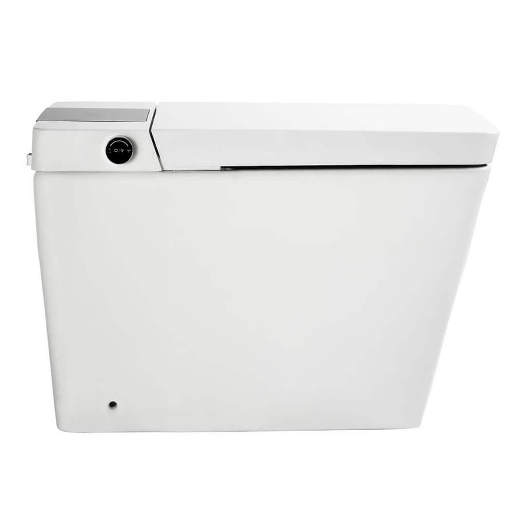Boosicavelly Square Bidet Toilet with Heated, Deodorizing, Soft Close - FZUBTO4-W