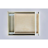 Bremen Cabinetry Bremen Ready to Assemble 12x34.5x24 in. Shaker Base Cabinet with 1 Door and 1 Drawer in White