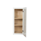 Bremen Cabinetry Bremen Ready to Assemble 12x30x12 in. Shaker Wall Cabinet with 1-Door and Adjustable Shelves in White