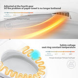 BWE Elongated Smart Toilet Bidet with Auto Features and Remote