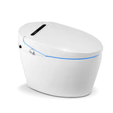 BWE Smart Elongated Toilet Bidet with Heated Seat and Remote Control