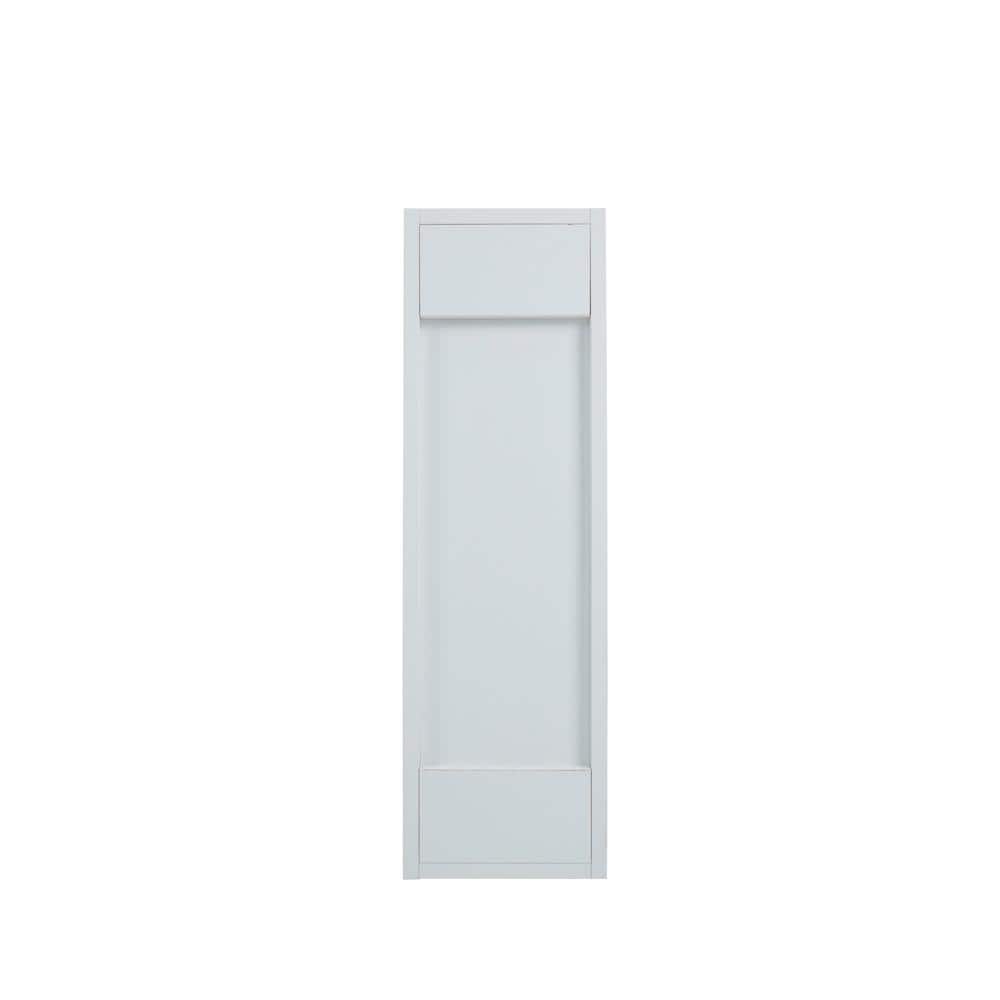 Cambridge Everest 27 in. W x 12 in. D x 36 in. H Ready to Assemble Shaker Wall Kitchen Cabinet in White