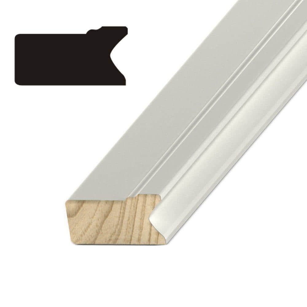 Unbranded 3/4 in. x 1-7/16 in. Primed Pine Stucco Molding
