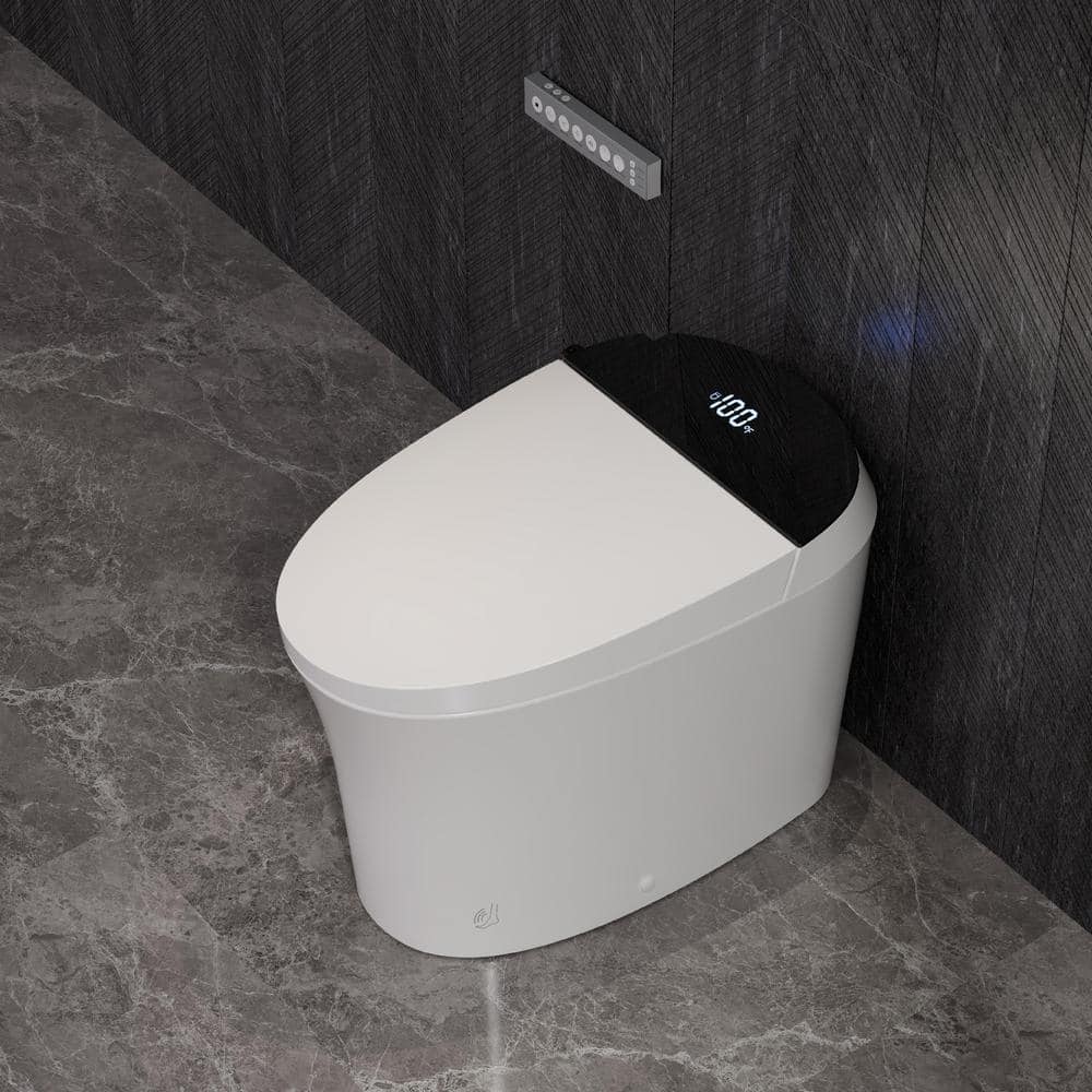 Casta Diva Smart Bidet Toilet with Auto Dual Flush & Night Light
