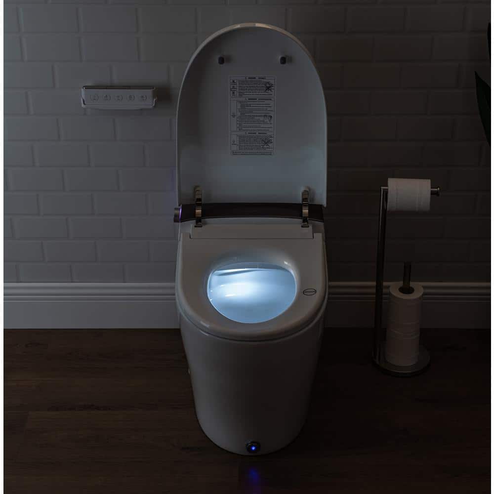 Casta Diva Elongated Electric Bidet Toilet with Auto Functions