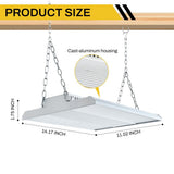 Cedar Hill 150-Watt 18,000 lumens 5000K Dimmable Linear High Bay Light