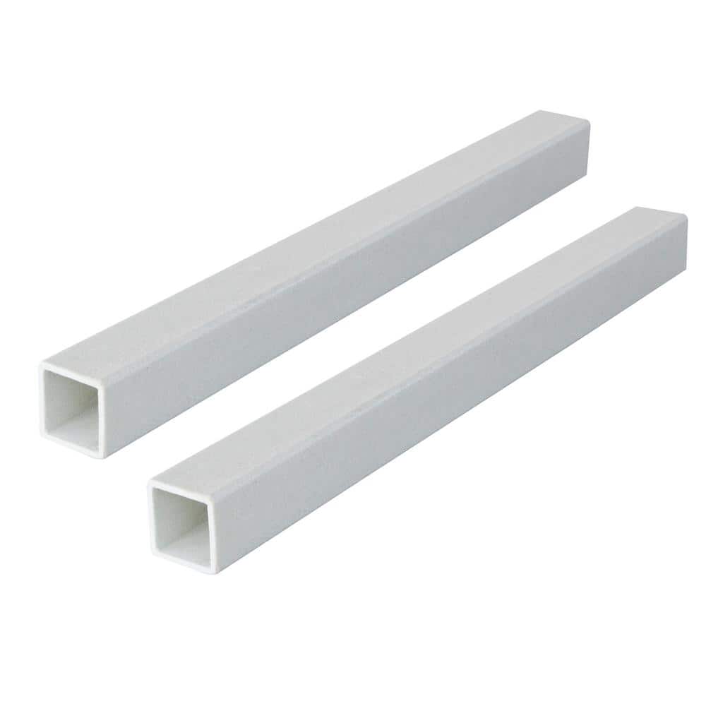 36 in. x 2 in. x 1/5 in. FRP Composite Square Tube Fence Post