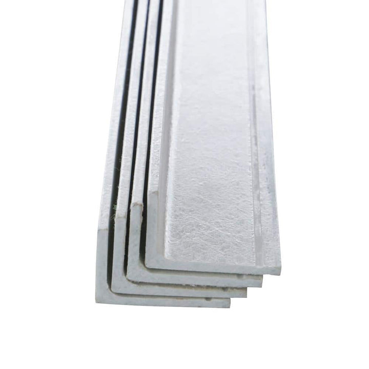 36 in. x 1-3/5 in. x 1/8 in. Composite FRP Angle Steel Fence Post For Corner Line (4-pack)