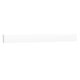 Wyndham Collection 36 in. Cultured Marble Backsplash in White | Durable Bathroom Accessory