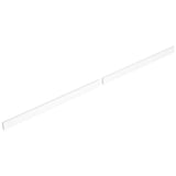 Wyndham Collection 84 in. Cultured Marble Backsplash in White