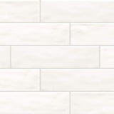 Marazzi LuxeCraft White 3 in. x 12 in. Glazed Ceramic Wall Tile (12 sq. ft. / case)