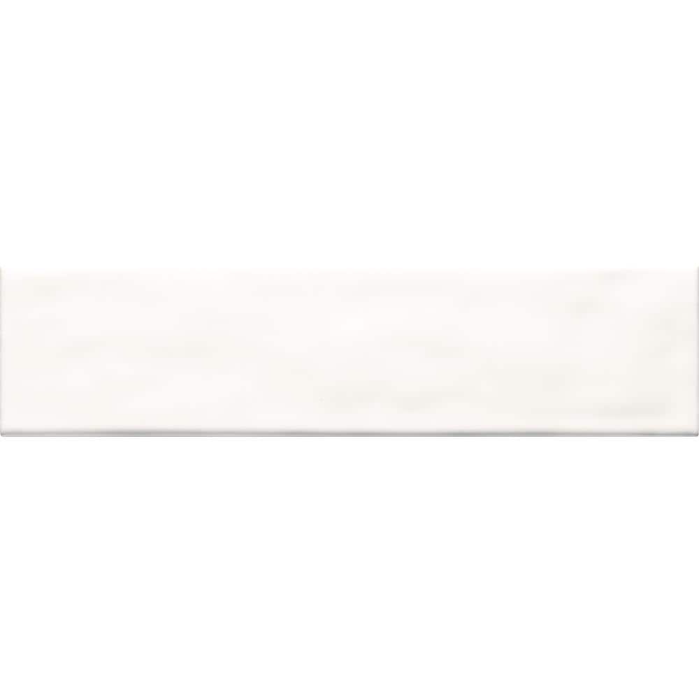 Marazzi LuxeCraft White 3 in. x 12 in. Glazed Ceramic Wall Tile (12 sq. ft. / case)