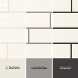 Marazzi LuxeCraft White 3 in. x 12 in. Glazed Ceramic Subway Wall Tile (12 sq. ft. per Case)