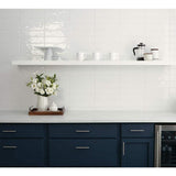 Marazzi LuxeCraft White 3 in. x 12 in. Glazed Ceramic Subway Wall Tile (12 sq. ft. per Case)